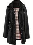 🔥Hot Sale 50% Off🔥Solid Color Casual Jackets, Waterproof and Windproof Coats, Hooded Windbreakers