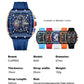 🌈Cyberpunk Futuristic Style⌚Men's Multifunctional Fashion Quartz Watch✈️Free Shipping