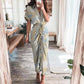 🔥2026 Summer New-❤️ Women Satin Button Shirt Dress