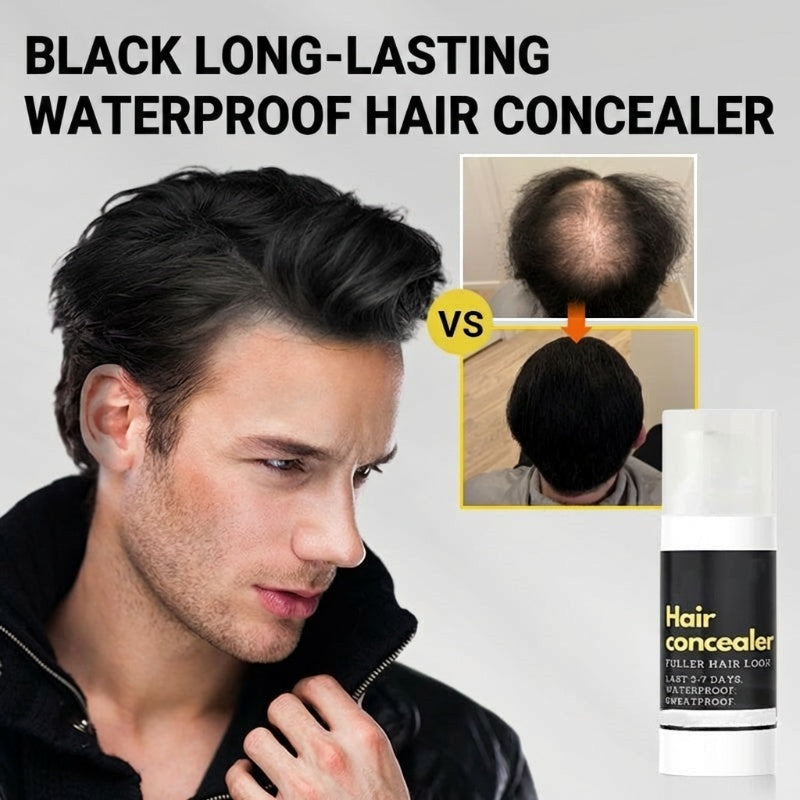 ⏳Limited Time 50% Off💥Long Lasting Black Hair Concealer, Water Resistant