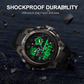 Men's Waterproof Sports Watch with Luminous Display
