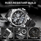 Men's Waterproof Sports Watch with Luminous Display