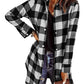 🔥New Hot Selling🔥Women’s Plaid Longline Shirt Jacket