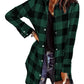 🔥New Hot Selling🔥Women’s Plaid Longline Shirt Jacket