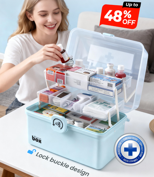 🔥 LAST DAY PROMOTION - 50%OFF 🔥Household Multi-Tier Large Capacity Medicine Box