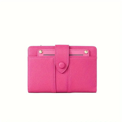 🔥Exclusive 2025 Luxury Sale✨Women's Premium RFID Leather Bifold Wallet(🩷Special Gift🩷Free)