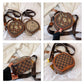 👜Hot Sale Women Fashion Handbag Retro Bear Badge Shoulder Bag（50% Off）