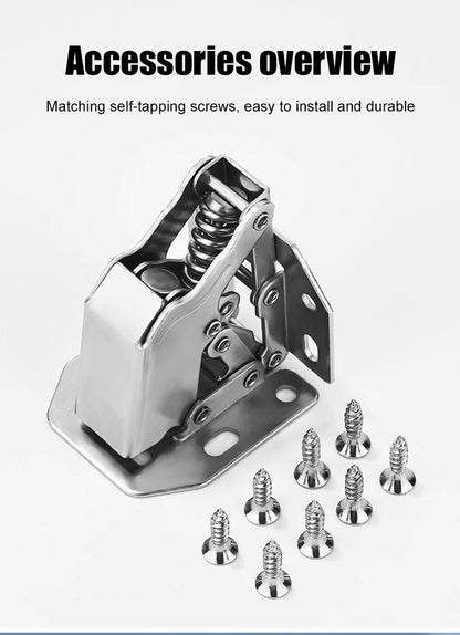 🔥Limited Time 50% Off 🔥Easy installation of bridge-shaped door hinges  -Cabinet hinges