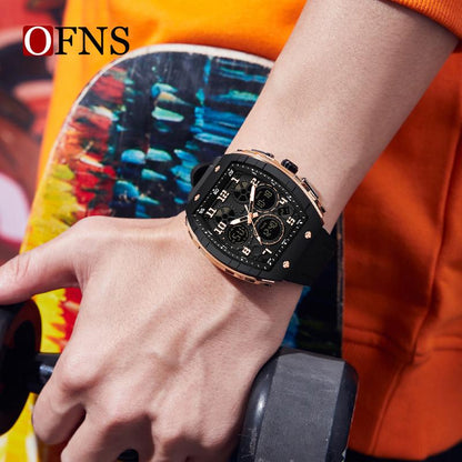 🎁 50% OFF🎄Men's Sporty Luminous Digital Automatic Watch ✈️ Free Shipping