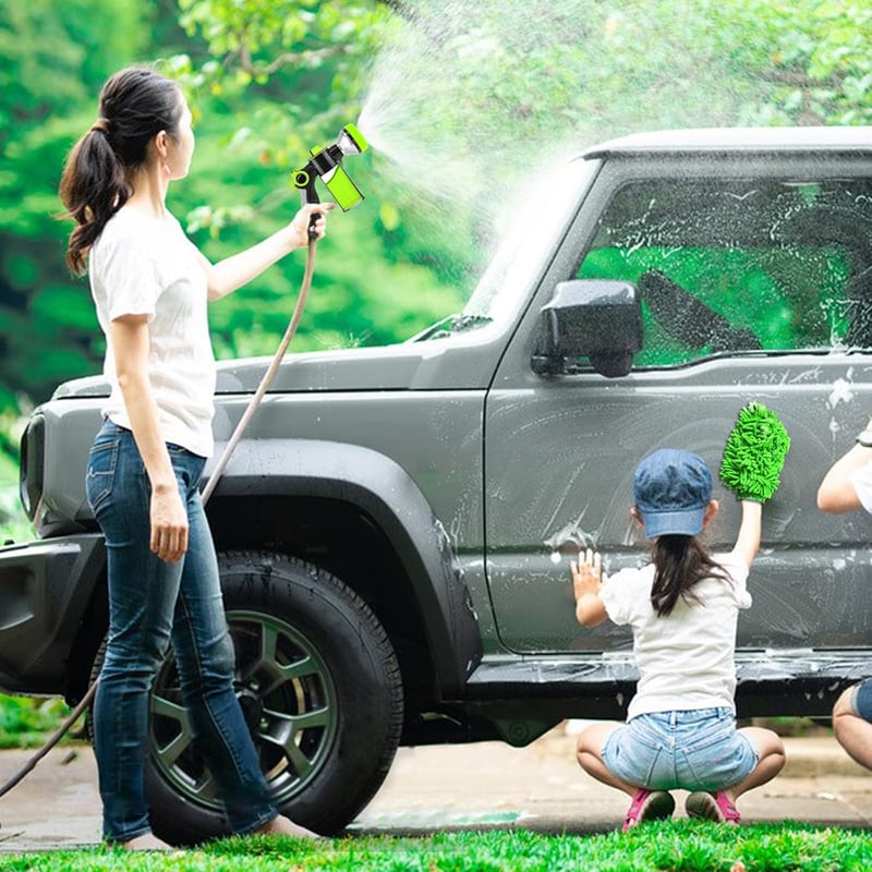 Pup Jet Dog Wash Hose Nozzle Foam Dog Horse Sprayer Wash Hose Attachment Soap Dispenser Sprayer Dog Bathing Sprayer