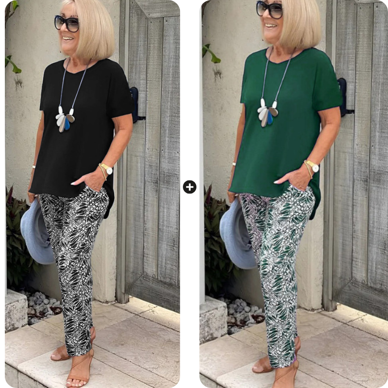 🥳SUMMER HOT SALE🥳💞50K+ SOLD!💥40% OFF! 🔥Casual two-piece for women