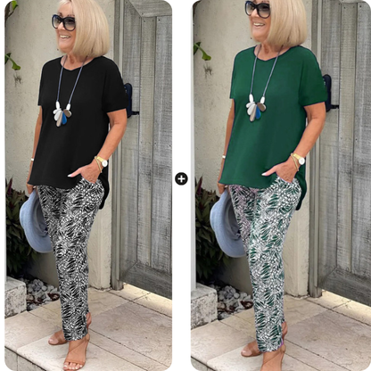 🥳SUMMER HOT SALE🥳💞50K+ SOLD!💥40% OFF! 🔥Casual two-piece for women
