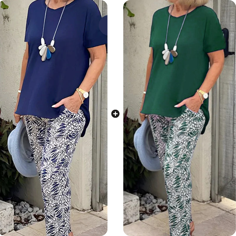 🥳SUMMER HOT SALE🥳💞50K+ SOLD!💥40% OFF! 🔥Casual two-piece for women