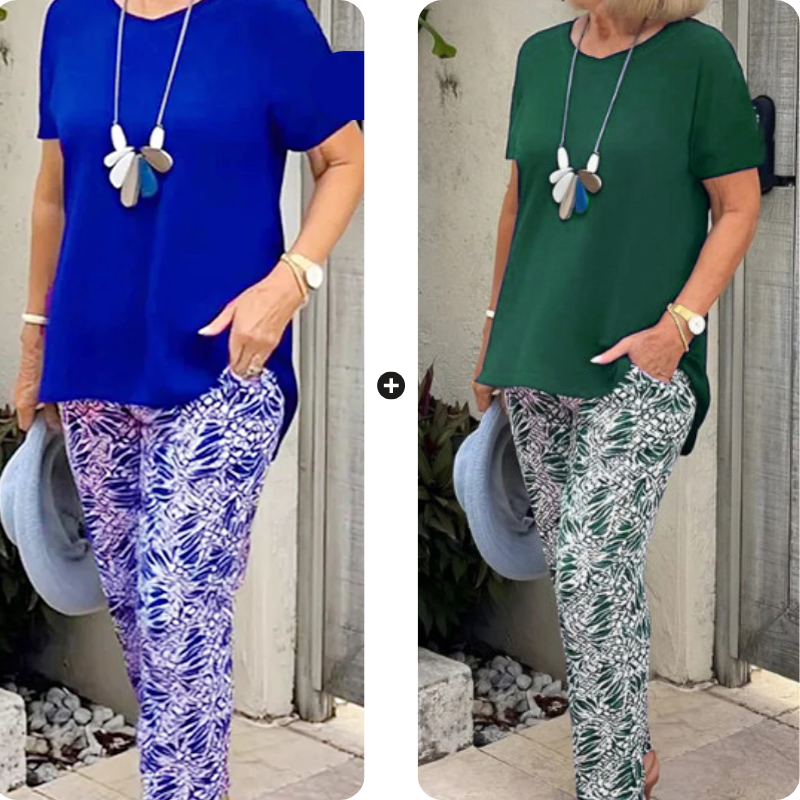🥳SUMMER HOT SALE🥳💞50K+ SOLD!💥40% OFF! 🔥Casual two-piece for women