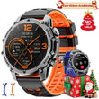 🔥⌚1.52" HD smartwatch for men – Phone calls and music control – Multiple sports modes – IP68 waterproof – Long battery life – Fitness watch for Android and iPhone✨