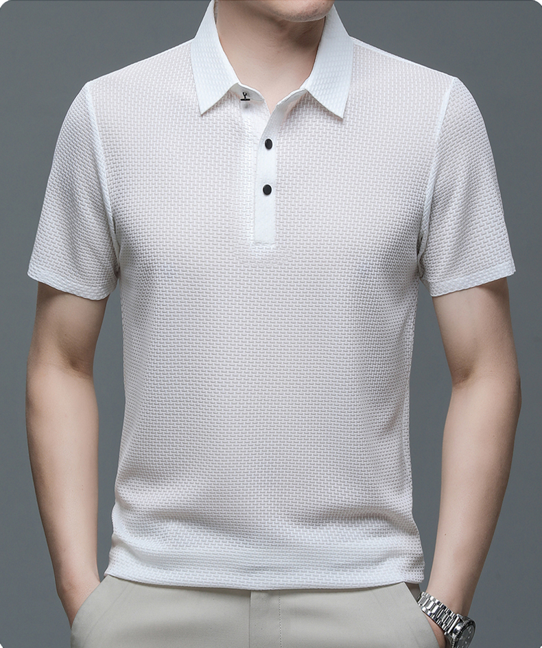 🔥HOT SALE 49% OFF🔥Men's Breathable Ice Silk Short Sleeve Shirt