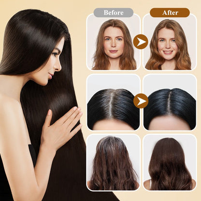 🔥Exclusive 2025 Luxury Sale✨🎁Long Lasting Natural Hair Dye Shampoo