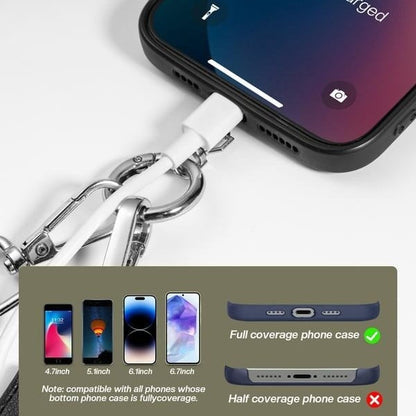 🔥BUY 3 GET 1 FREE ✨Adjustable Crossbody Phone Wallet Lanyard with Safety Breakaway Clasp