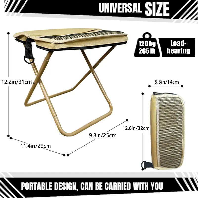 ✨Flash Sale 49% OFF - Foldable Backpack Stool