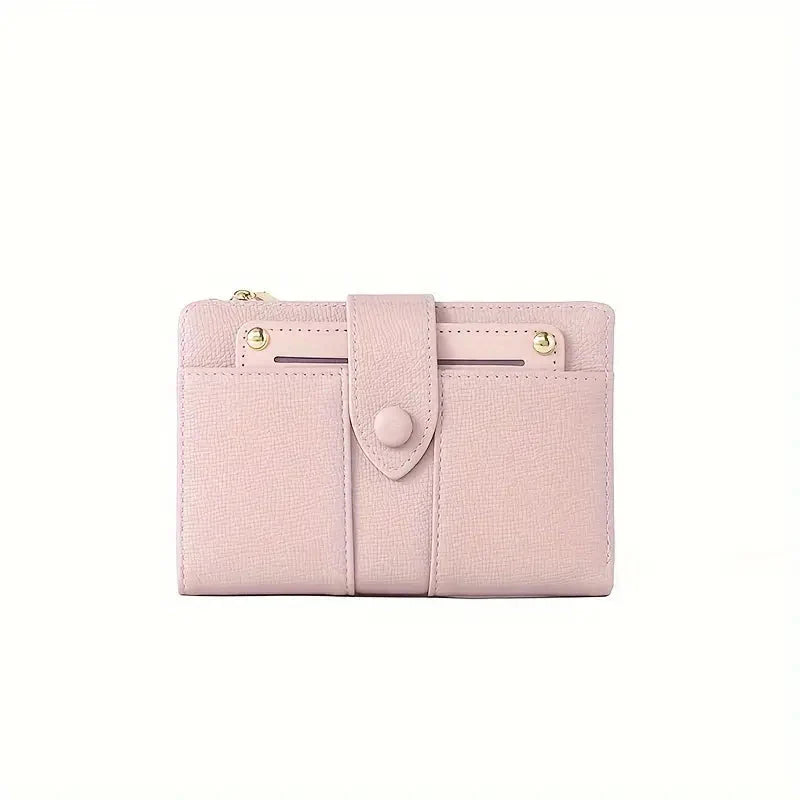 🔥Exclusive 2025 Luxury Sale✨Women's Premium RFID Leather Bifold Wallet(🩷Special Gift🩷Free)