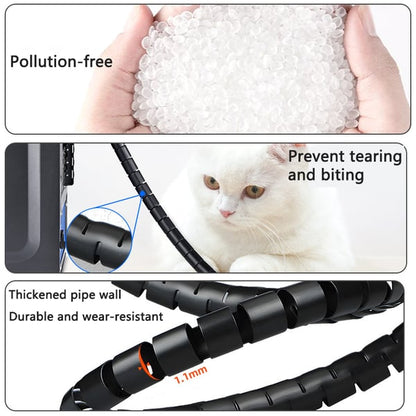 🔥Buy 1 Get 1 FREE🎁Anti-bite Cable Ties For Cable Organizers | Wires Cover Cables Sleeve🛡️