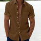 Summer Sale -Men's Casual Plaid Collar Button Shirt