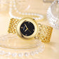 ⏳Time-Limited Special⏰Luxury Round Bracelet Watch Fashionable Women's Wristwatch