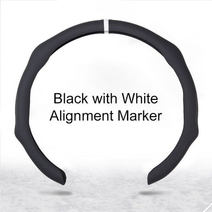 🏆 50K+ SOLD! – Almost Gone💥-✨ Nappa Leather car steering wheel cover