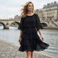 🎁 50% OFF! Women's Elegant Layered Ruffle Sleeve Dress – Effortless Style for Every Occasion 💃
