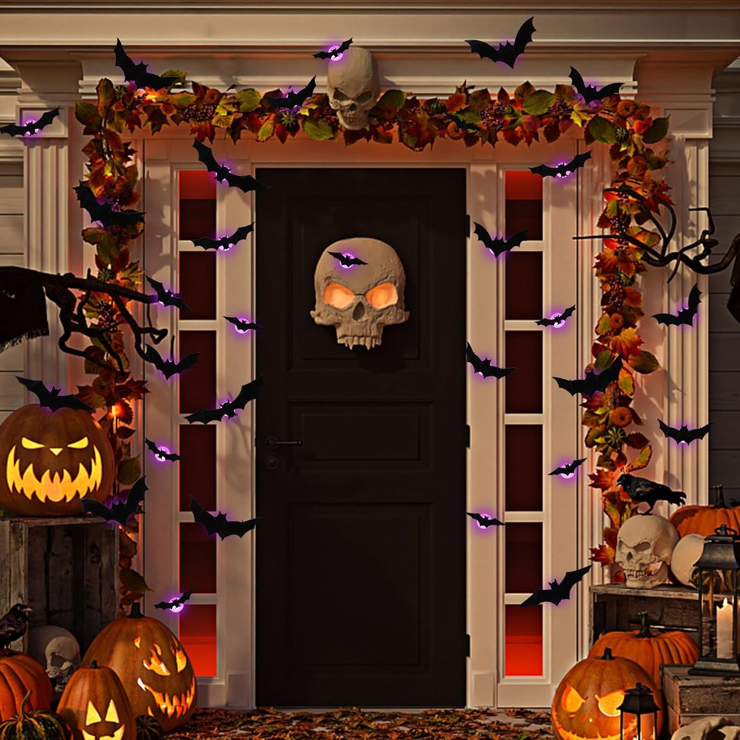 🦇Buy More Save More🎃Halloween 3D Lighted Bats
