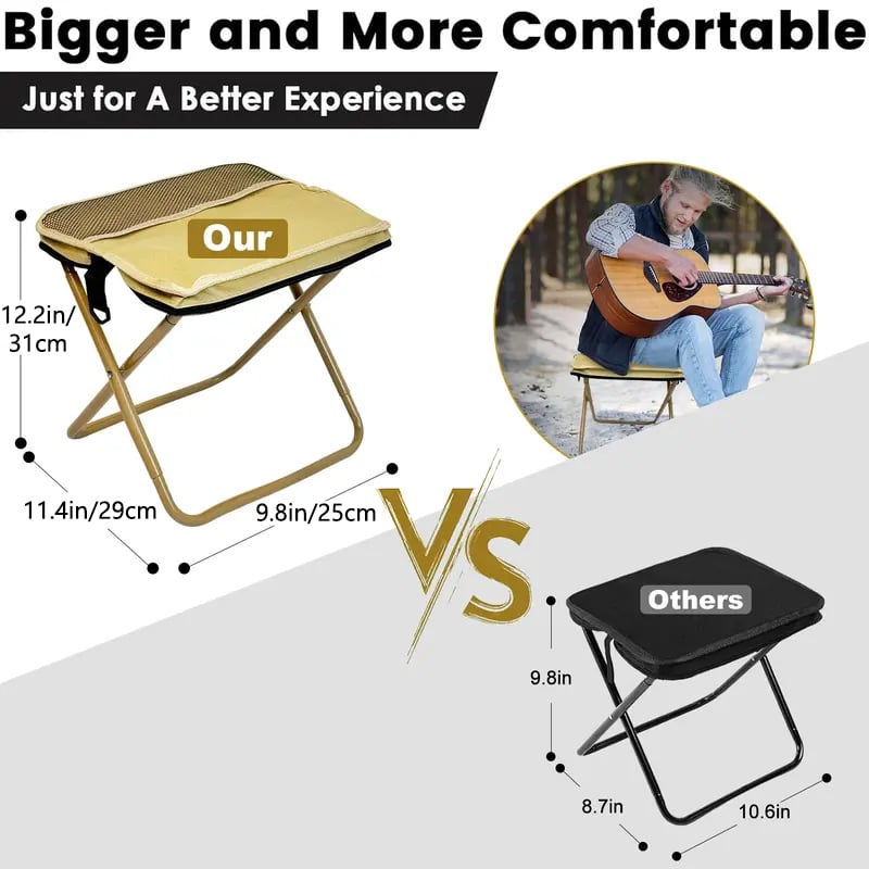 ✨Flash Sale 49% OFF - Foldable Backpack Stool