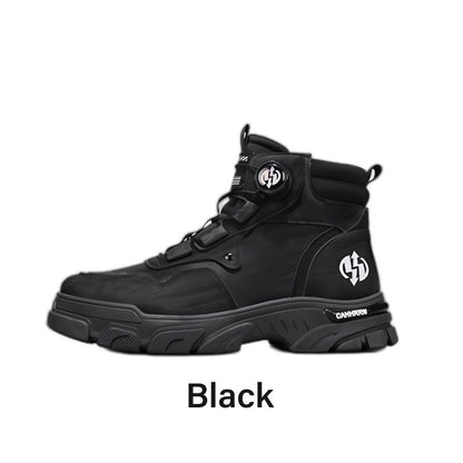 ⏳Time-limited Special⏰Men's outdoor swivel buckle work shoes（Waterproof, Anti-slip,Comfortable and Breathable）