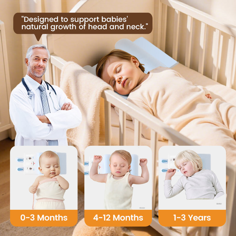 🔥 2025 Hot Sale 49% OFF🔥All-Season Breathable Shaping Pillow for Baby Development