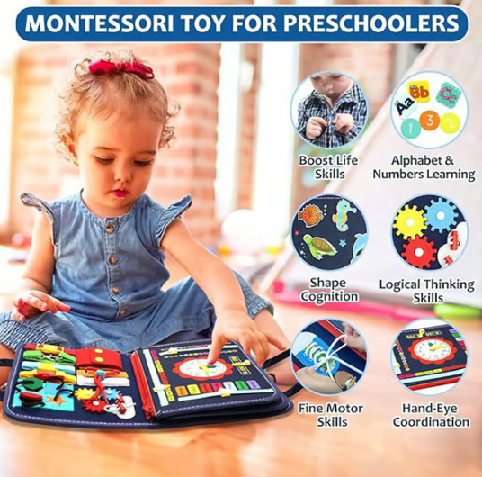 🎁Hot Sale 49% OFF⏳Felt Learning Board Busy Board