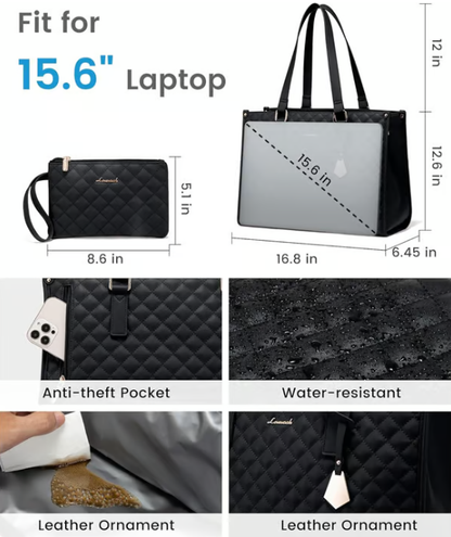 🔥Hot Sale 49% OFF🔥3 in 1 Lunch Tote Bag for Women🎁Free Matching Wallet⏰