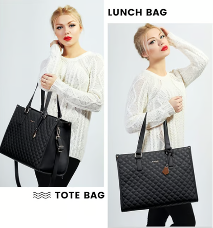 🔥Hot Sale 49% OFF🔥3 in 1 Lunch Tote Bag for Women🎁Free Matching Wallet⏰