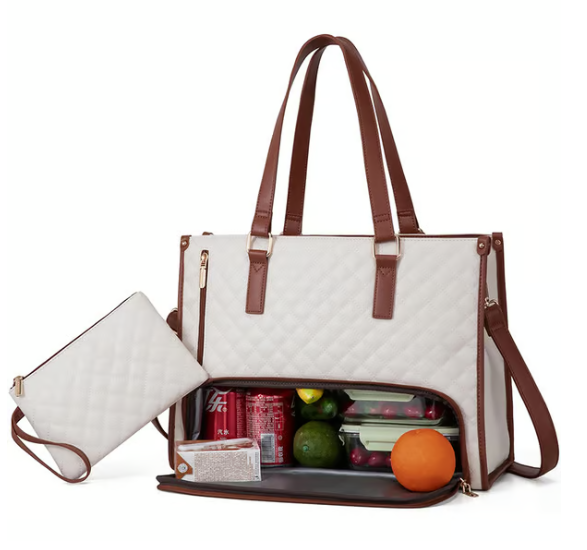 🔥Hot Sale 49% OFF🔥3 in 1 Lunch Tote Bag for Women🎁Free Matching Wallet⏰