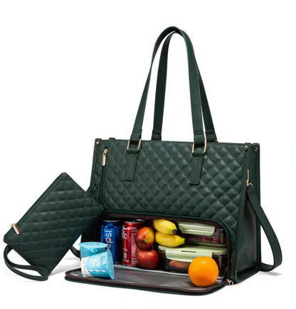 🔥Hot Sale 49% OFF🔥3 in 1 Lunch Tote Bag for Women🎁Free Matching Wallet⏰