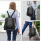 Limited Edition Leather Anti-Theft Backpack for Women – Stylish & Secure