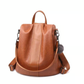 Limited Edition Leather Anti-Theft Backpack for Women – Stylish & Secure