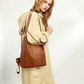 Limited Edition Leather Anti-Theft Backpack for Women – Stylish & Secure