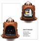 Limited Edition Leather Anti-Theft Backpack for Women – Stylish & Secure