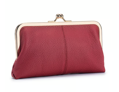 🔥 Refined Taste, Rare Offer – 50% Off | Premium Genuine Leather Long Wallet – Timeless Elegance, Unbeatable Price