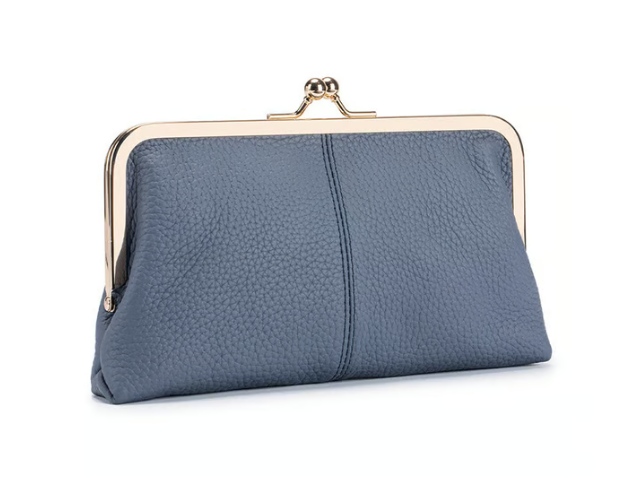 🔥 Refined Taste, Rare Offer – 50% Off | Premium Genuine Leather Long Wallet – Timeless Elegance, Unbeatable Price