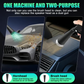 🔥Hot Sale🔥Air Blow Gun Car Interior Cleaning Gun High Pressure Car Detailing Cleaning Tool with Nozzle and Auto Detailing Dusting Brush✈️Free Shipping