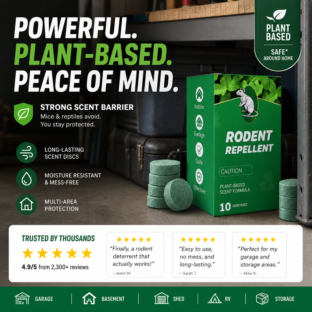 🥳2026 HOT SALE🥳💞50K+ SOLD!🏠🛡️ 50% OFF! All‑Pest Repellent – Safe for pets & wildlife. No poisons, just effective. Use indoors & out. 🐾✅
