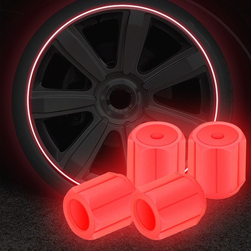 🎁 Get One Set for Free! ✨💥Glow-in-the-dark valve caps (tire valve caps) 🚗💫