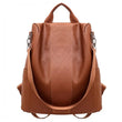Limited Edition Leather Anti-Theft Backpack for Women – Stylish & Secure