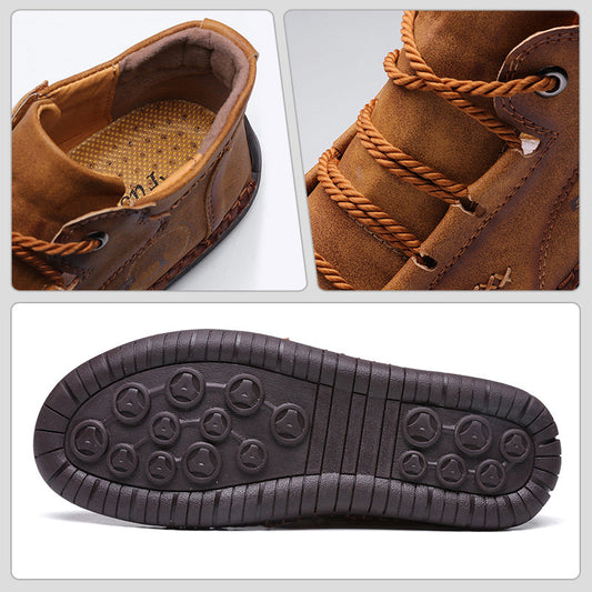 【Handmade】Outdoor shoes made from genuine leather🔥Buy 2 pairs,Free shipping🔥