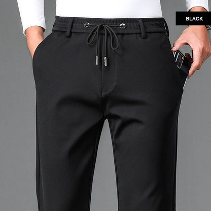 🔥HOT SALE 🔥Men's Non-iron Mercerised Stretch Cotton Breathable Casual Sweatpants【Buy 2 free shipping】